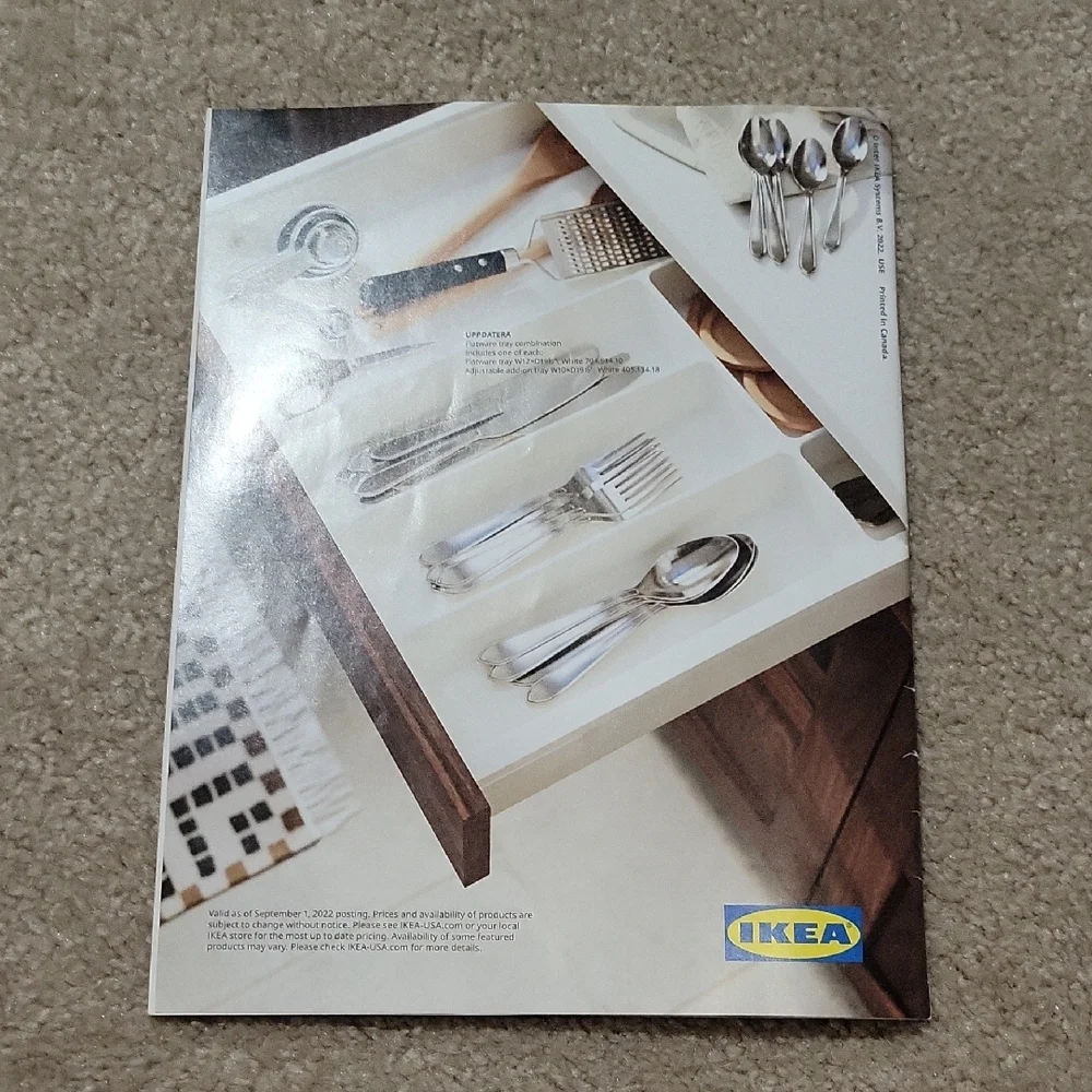 FREE W ANY PURCHASE!IKEA Kitchens 2023 Catalog